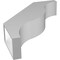 Ekena Millwork 6-in. W x 26-in. D x 32-in. H Funston Architectural Grade PVC Knee Brace BRCP06X26X32FST - alternate 3